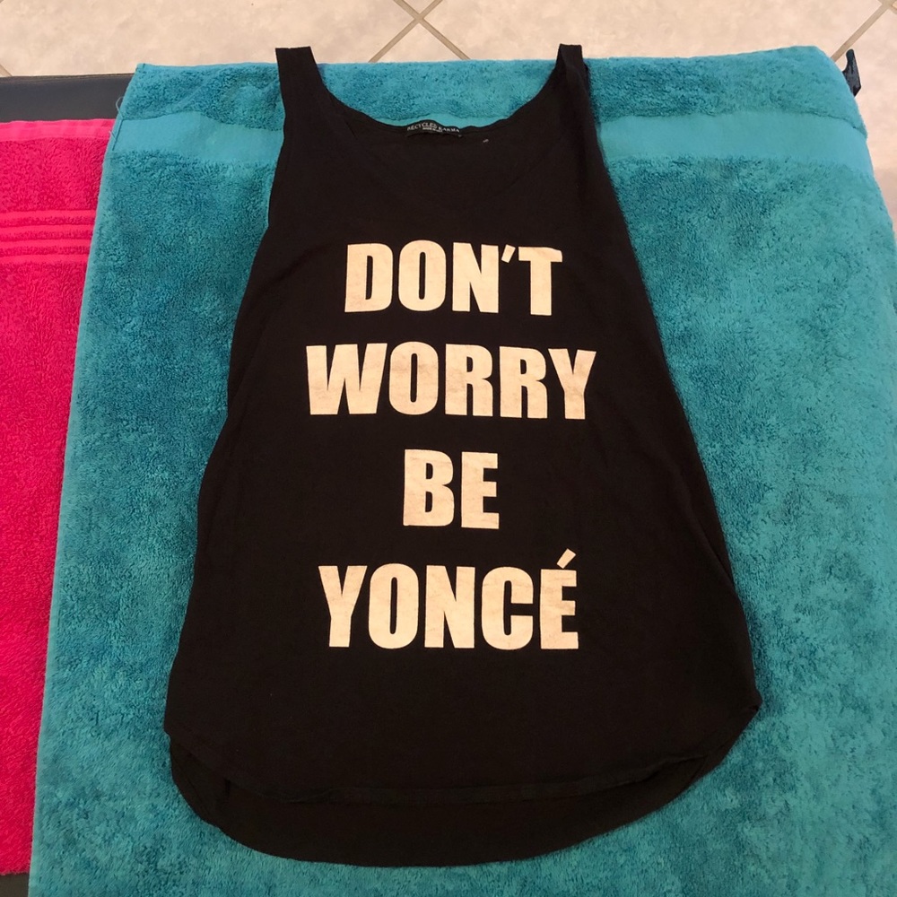 Tank top size large.